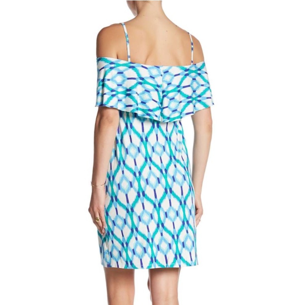 Tart Tacita Women's Short ikat print casual Dress - Picture 2 of 7